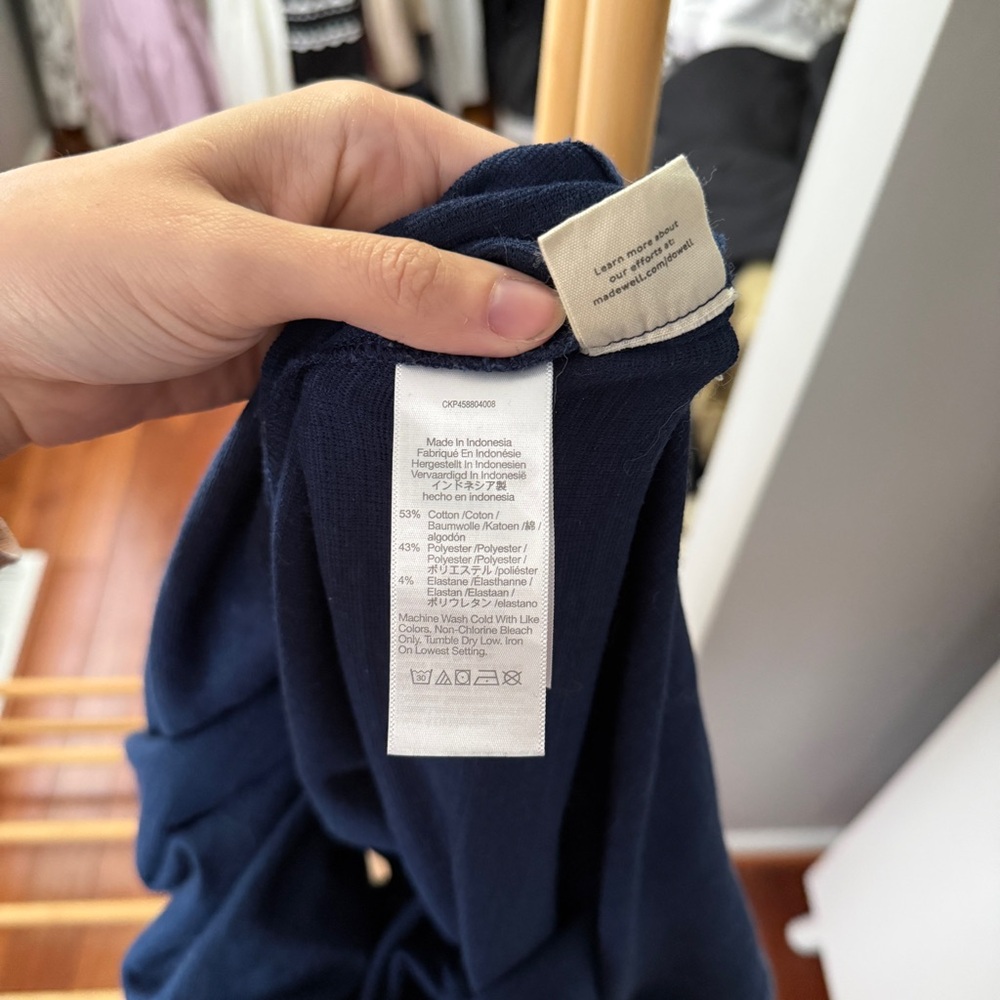 Madewell Knit Apron Cami Dress - Picture 7 of 8